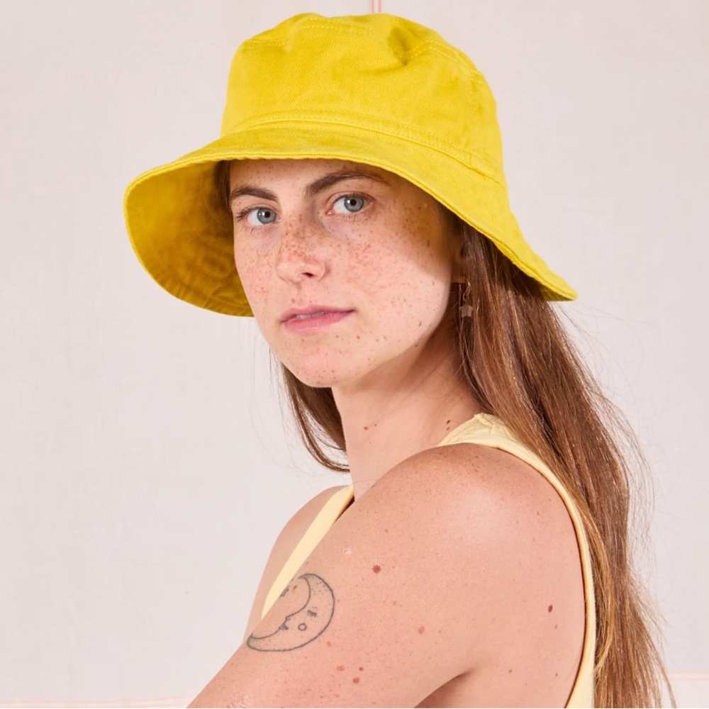 Big Bud Press Sunflower Yellow Bucket Hat